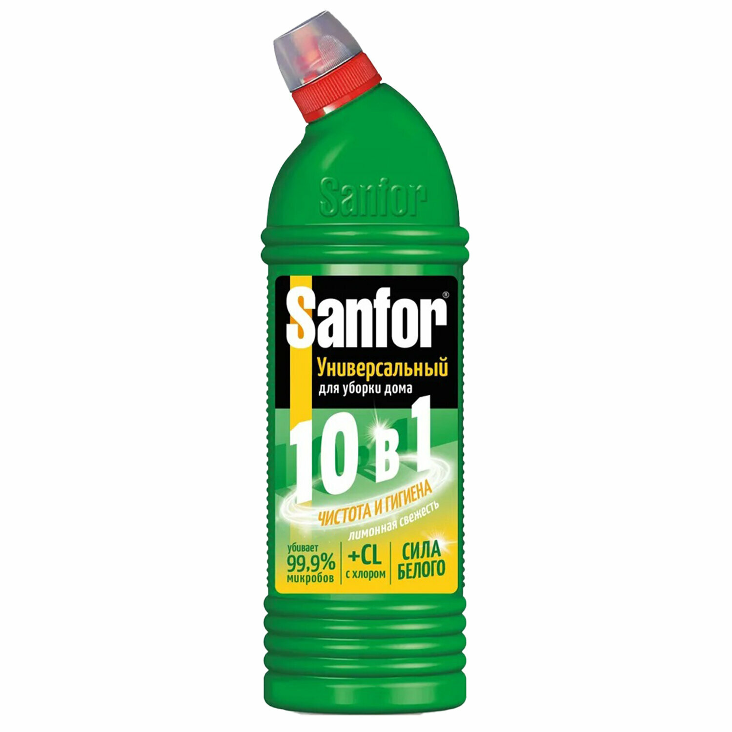 Sanfor гель Universal 10 в 1 Лимонная свежесть, 0.75 л - фотография № 11