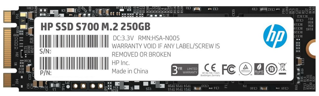 HP S700 250GB 2LU79AA - фото №1