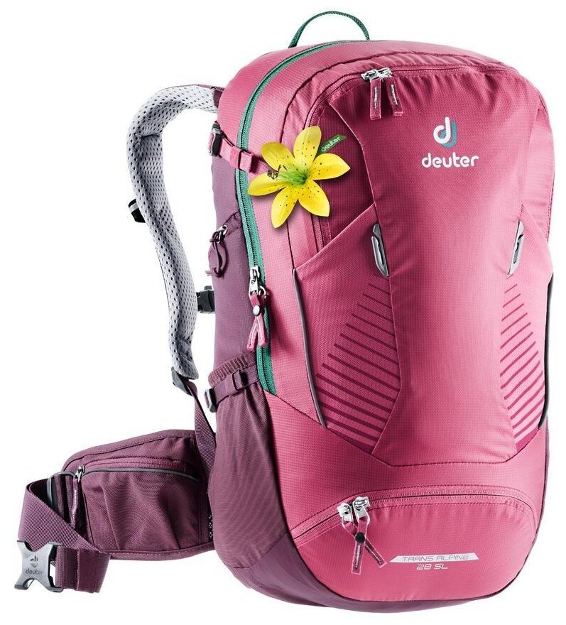 Рюкзак Deuter 2021 Trans Alpine 28 SL Ruby/Blackberry