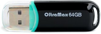 Флешка OltraMax 230 64 GB, black