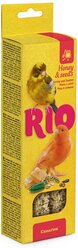 Лакомство для птиц RIO с медом и полезными семенами 80 г