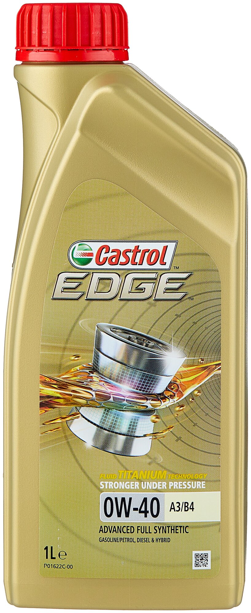 Полусинтетическое моторное масло Castrol Edge 0W-40 A3/B4