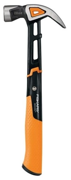 Молоток с загнутым гвоздодёром Fiskars 1027203 L 20oz/13.5"