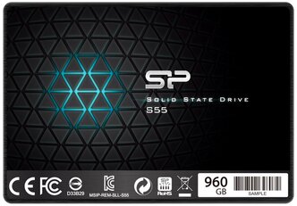 Твердотельный накопитель Silicon Power 960 ГБ SATA SP960GBSS3S55S25