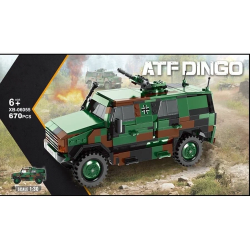 фото Конструктор бронетранспортер dingo atf / 670 деталей toys