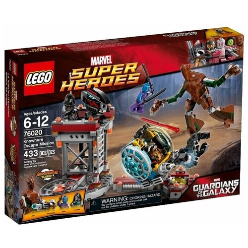 Конструктор LEGO Super Heroes Стражи Галактики: Миссия Побег (LEGO 76020)