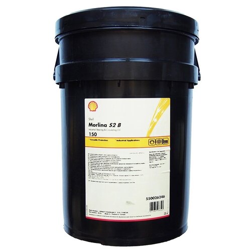 фото Циркуляционное масло shell morlina s2 b 150 20 л