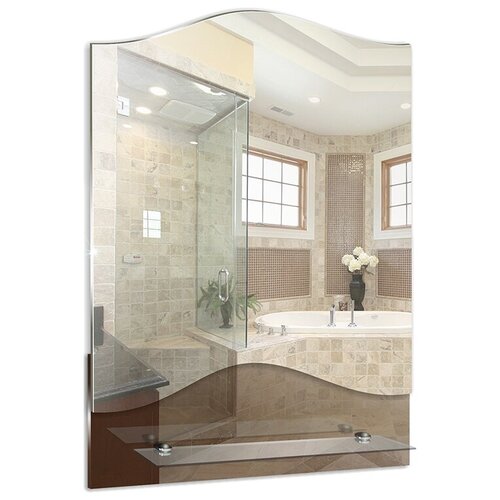 фото Зеркало mixline волна-декор 50x150 без рамы