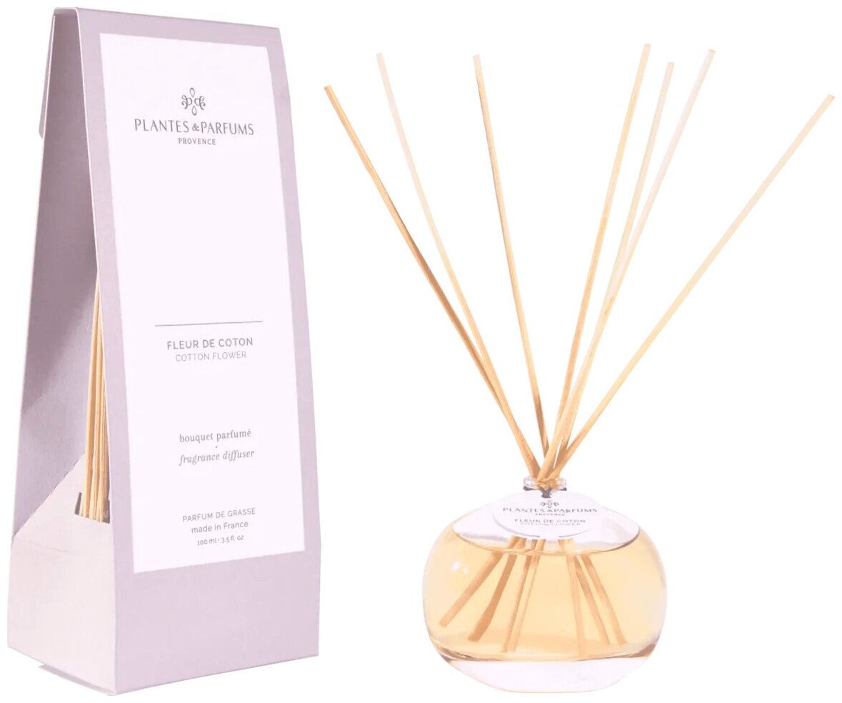 фото Plantes & Parfums диффузор Цветок хлопка, 100 мл