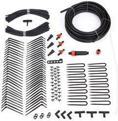 Жук Набор капельного полива от емкости, длина шланга: 18 м, кол-во растений: 60 шт.