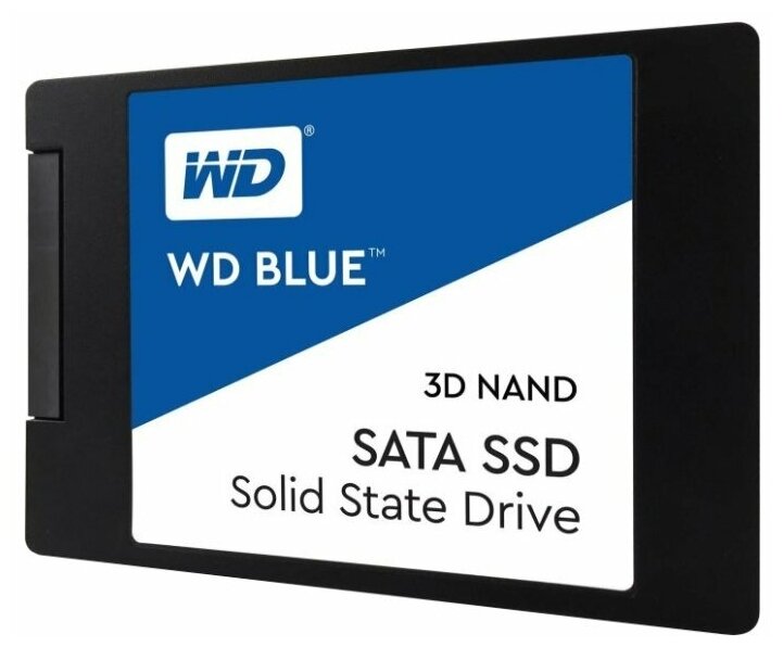 Твердотельный накопитель Western Digital WD Blue SATA 250 ГБ SATA WDS250G2B0A