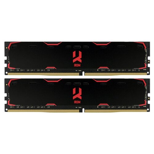 Оперативная память GoodRAM IRDM 16 ГБ 8 ГБ x 2 DDR4 2400 МГц DIMM CL15 IR-2400D464L15S16GDC 595900₽