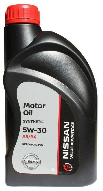 Синтетическое моторное масло Nissan 5W-30 VALUE ADVANTAGE A3/B4 — купить по выгодной цене на Яндекс.Маркете
