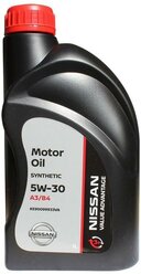 Синтетическое моторное масло Nissan 5W-30 VALUE ADVANTAGE A3/B4, 1 л