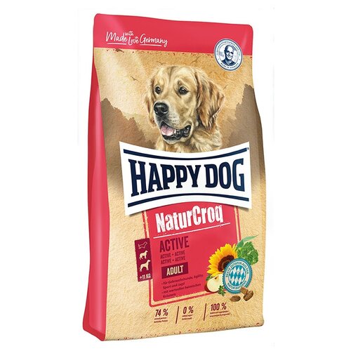 Сухой корм Happy Dog NaturCroq Adult Active для собак всех пород с повышенной активностью 15 кг