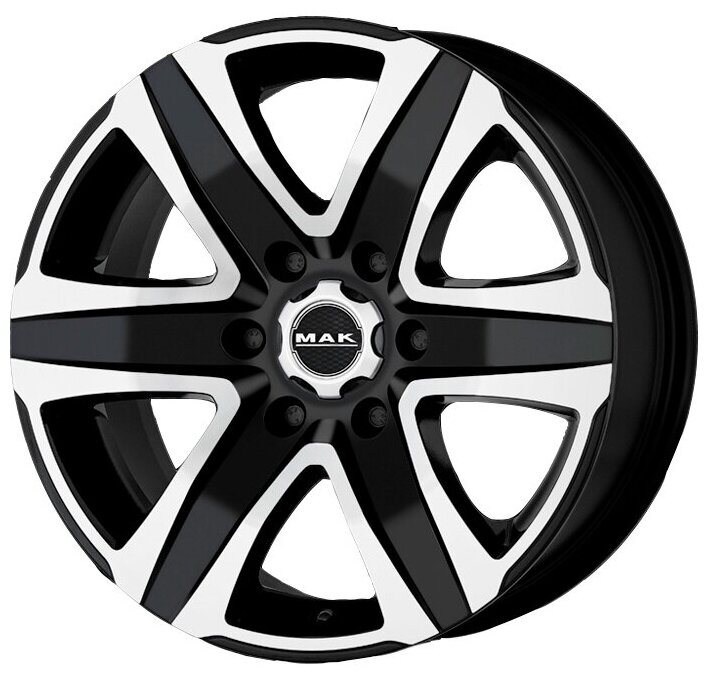 Диски автомобильные MAK STONE 6 R18x8 6x139.7 ET15 CB106.1 Black_mirror