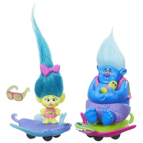 фото Игровой набор hasbro trolls тролль на автомобиле b6558