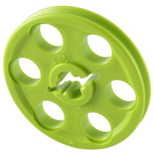 Детали LEGO Parts 4185/4494219 Lime Wedge-belt Wheel Ø24, 50 дет. детали каток опорный ременное колесо 4185 2815 wedge belt wheel black tire technic 10 штук