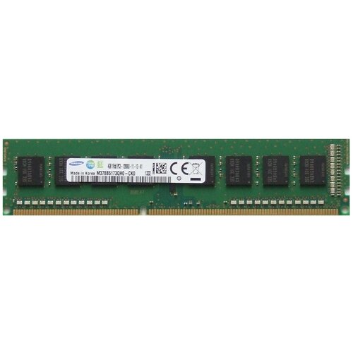Оперативная память Samsung 4 ГБ DDR3 1600 МГц DIMM CL11 M378B5173QH0-CK0 оперативная память samsung 4 гб ddr3 1600 мгц sodimm cl11 m471b5273dh0 ck0