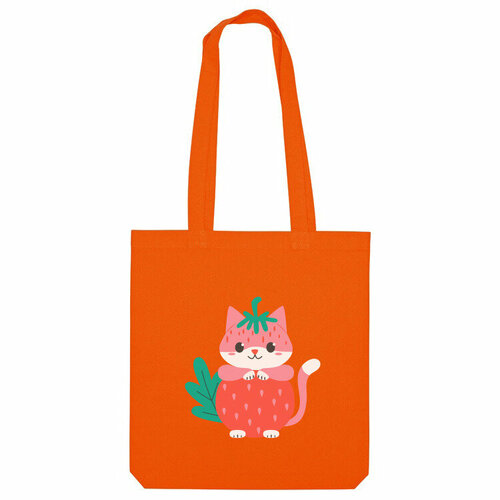 фото Сумка шоппер us basic, оранжевый