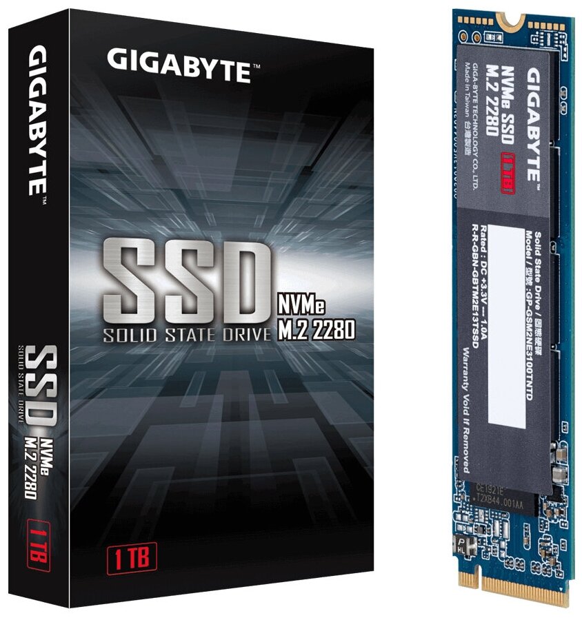 Накопитель SSD Gigabyte 1Tb Gigabyte ( ) (GP-GSM2NE3100TNTD)