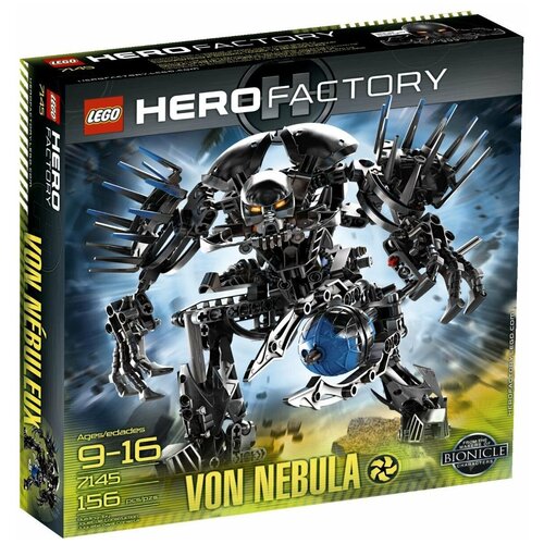 Конструктор LEGO Hero Factory 7145 Фон Небула, 156 дет. конструктор lego hero factory 44010 стормер 69 дет