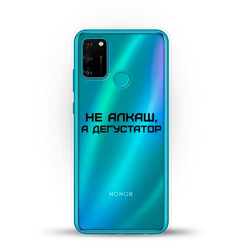 фото Силиконовый чехол дегустатор на honor 9a andy & paul