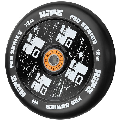 фото Колесо для самоката hipe h4 110 mm black/black