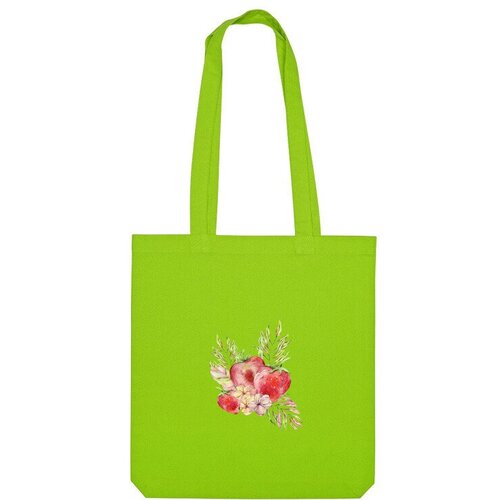 сумка шоппер us basic повседневная текстиль зеленый Сумка шоппер Us Basic, зеленый