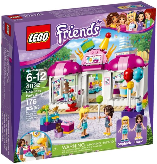 Конструктор LEGO Friends 41132 Вечеринка в магазине, 176 дет.