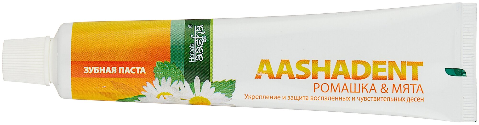 Зубная паста Ромашка и мята (toothpaste) Aasha | Ааша 100мл