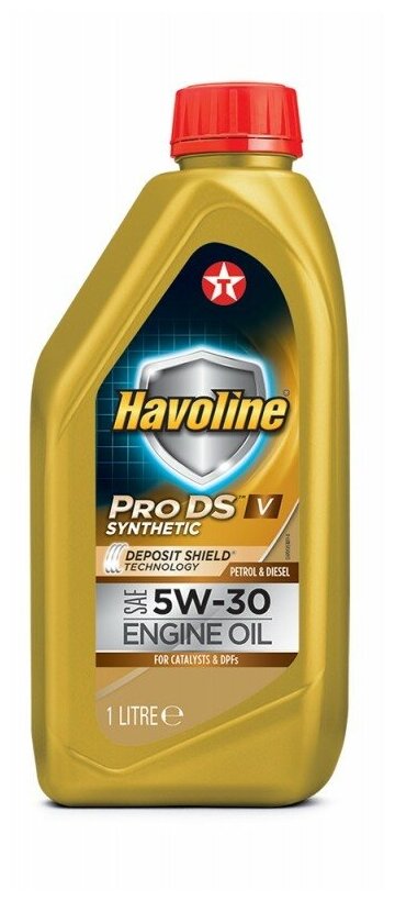 Масло моторное havoline prods v 5w30 acea c3 1л Texaco 804038NKE