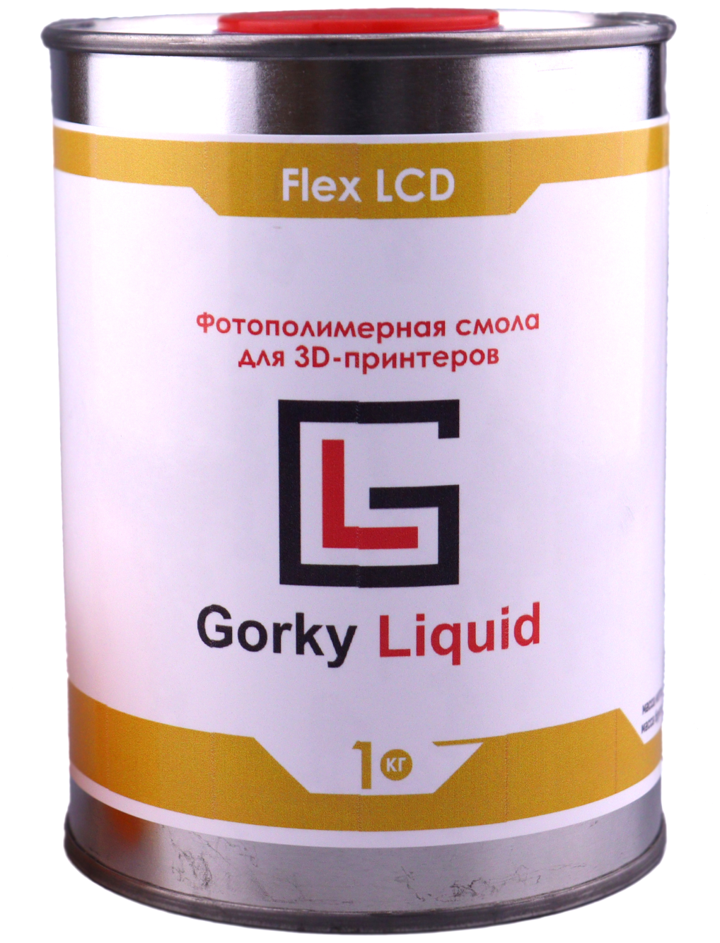 Фотополимерная смола Gorky Liquid Flex (1 кг) черная