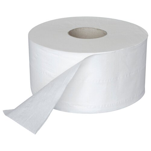 Купить Бумага туалетная OfficeClean Professional(T2), 2-слойная, 170м/рул., белая, белый, Туалетная бумага и полотенца