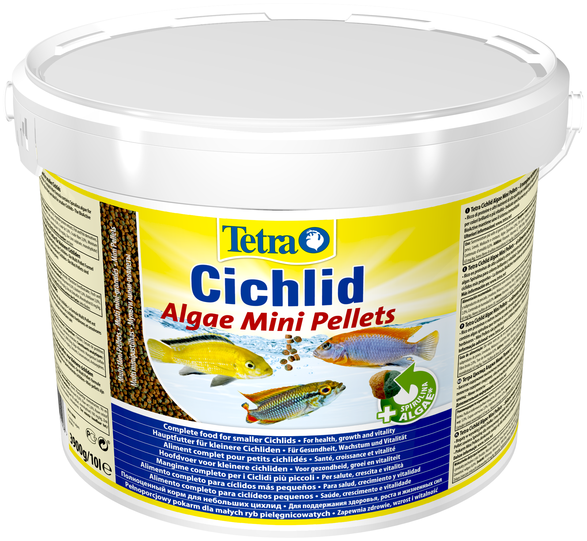     Tetra Cichlid Algae Pellets Mini 10  ( )