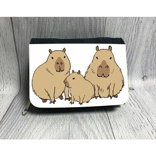 фото Кошелек , синий, белый migom