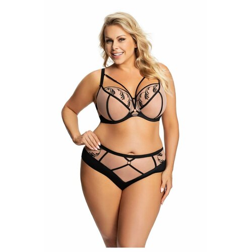 Бюстгальтер  Gorsenia, чашка мягкая, размер 80I, черный