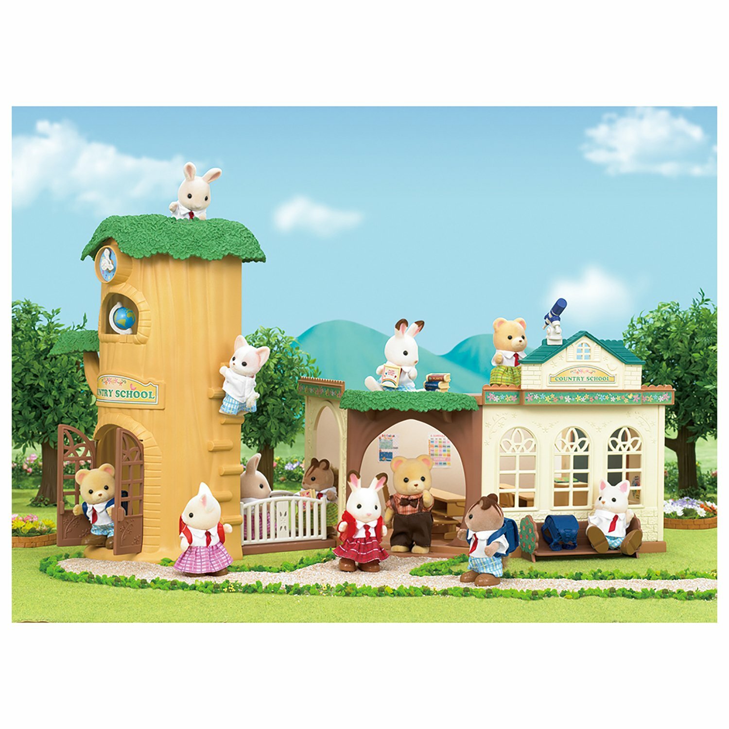 Игровой набор Sylvanian Families Лесная школа 5105 - фото №11