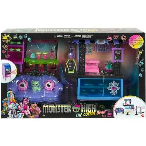 Игровой набор Monster High The Coffin Bean Лаунж-бар