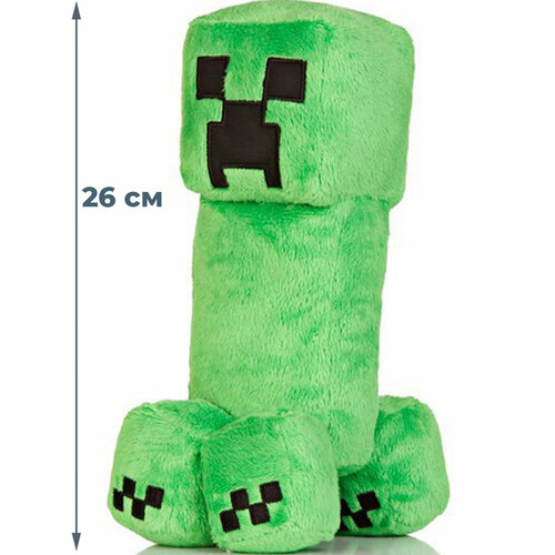 Мягкая игрушка Майнкрафт Крипер Minecraft Creeper (26 см)