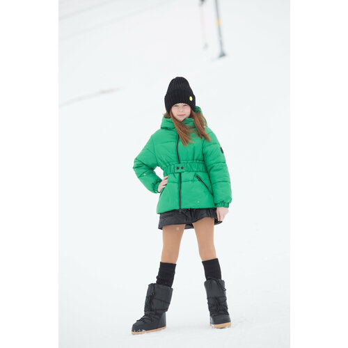 фото Куртка orso bianco, размер 122, зеленый