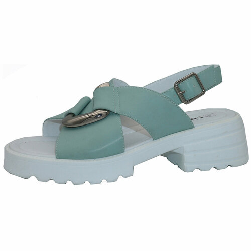 Босоножки Fafala, размер 38, зеленый