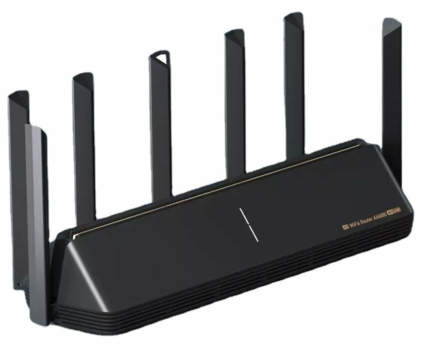 Роутер Xiaomi Mi Wi-Fi Router Aiot AX6000 (черный), шт AX6000