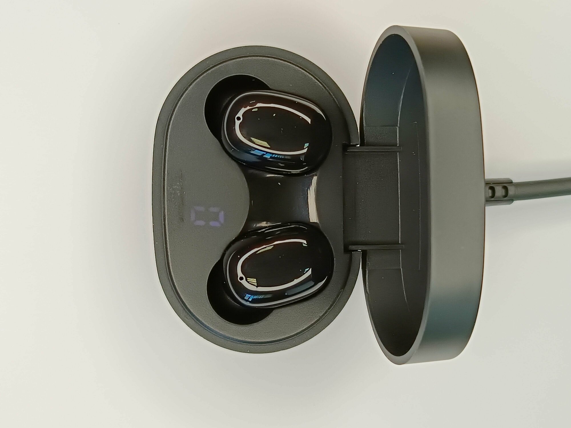 Наушники с микрофоном XIAOMI Redmi AirDots, Bluetooth, вкладыши, черный - фото №5