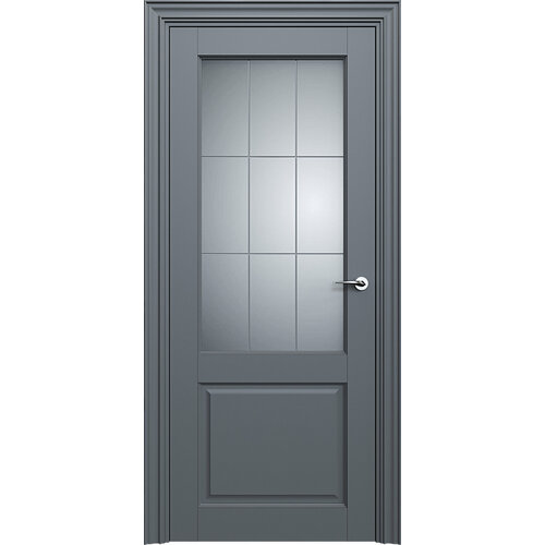 Межкомнатная дверь Status Classic 521 гравировка Английская решётка
