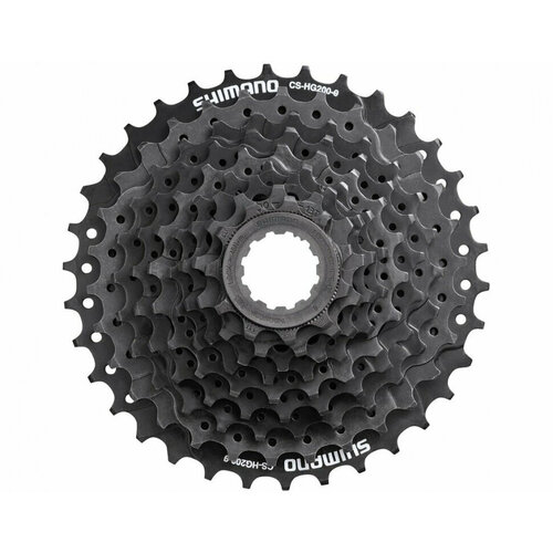 кассета для велосипеда 9 скоростей shimano hg200 9 скоростей 11 36t Кассета, HG200, 9ск, 11-36