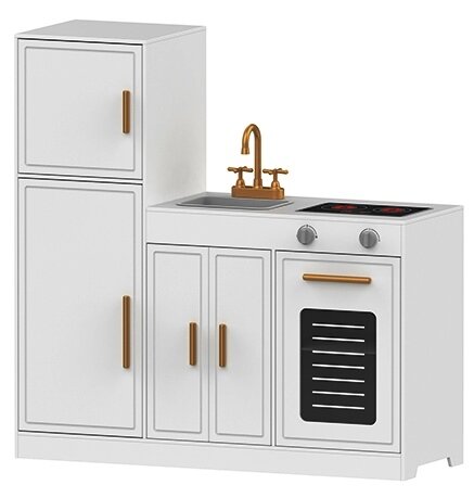 Набор Viga Кухня PolarB Modern Classic, белая, свет, звук 44072