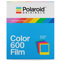 Картридж Polaroid 600 Color Film, цветные рамки, 8 кадров