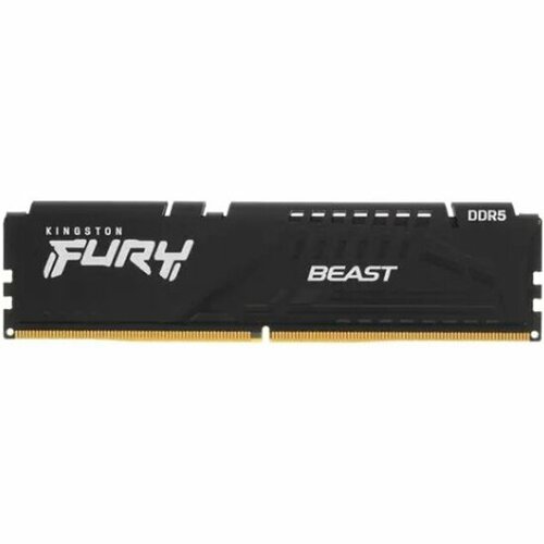 Оперативная память KINGSTON DDR5 16Gb 6000MHz pc-48000 Fury Beast Black CL40 (KF560C40BB-16)