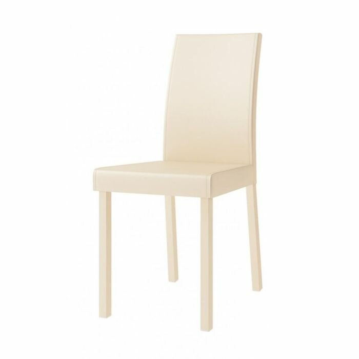 Стул трэп Кремовый/Кремовый, экокожа